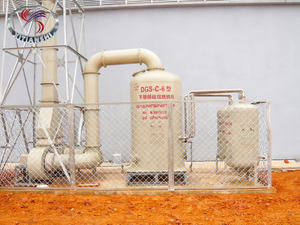 Torre de combusti&oacute;n de silano