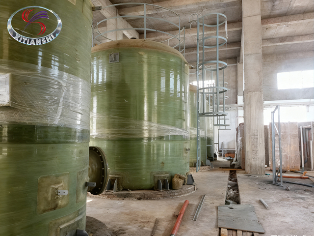 Storage Tank System para sa Physico-Chemical Workshop