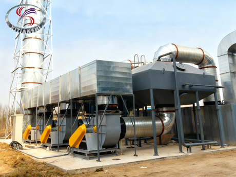 نظام امتصاص وامتصاص الكربون المنشط .jpg