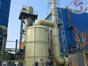 Torre de purificaci&oacute;n de niebla &aacute;cida de reacci&oacute;n qu&iacute;mica h&uacute;meda