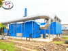 Scrubber Basah Horisontal dengan Penghilang Bau Ion Terintegrasi
