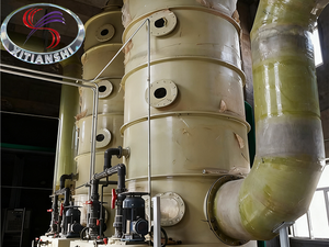 Purificador de n&eacute;voa &aacute;cida para processo qu&iacute;mico &uacute;mido de &aacute;cido residual